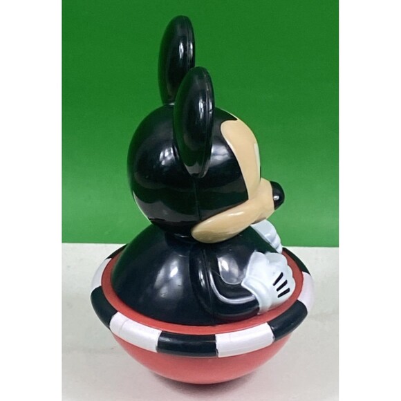 Disney Mickey Mouse Roly Poly Small 3.5" Sassy Little Baby Toy Teeter Weeble - Picture 4 of 6